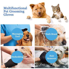 Load image into Gallery viewer, Pet grooming glove for Cat &amp; Dogs