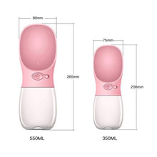 Load image into Gallery viewer, Portable Pet's Water Bottle for Outdoor Traveling