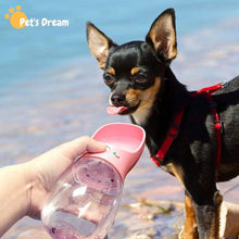 Load image into Gallery viewer, Portable Pet's Water Bottle for Outdoor Traveling