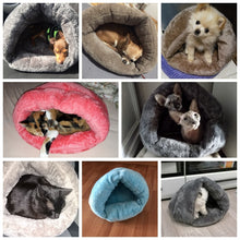 Load image into Gallery viewer, Comfy Cozy Cave Dog Bed and Cave Cat Bed