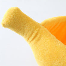 Load image into Gallery viewer, Banana Peel Cat Bed