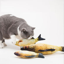 Load image into Gallery viewer, Kicker Cat Toy Fish Shape